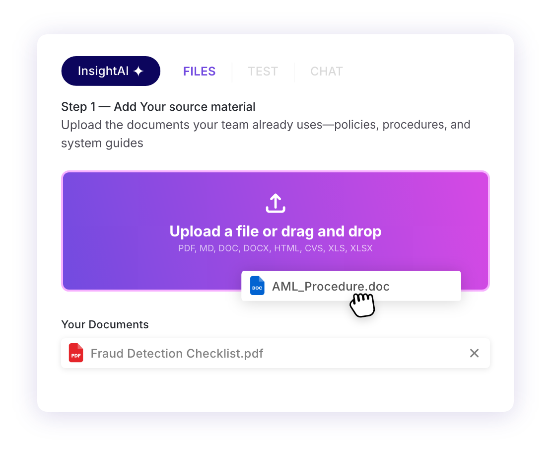 Upload Documents