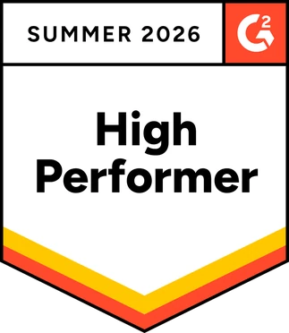 G2 High Performer, Summer 2026